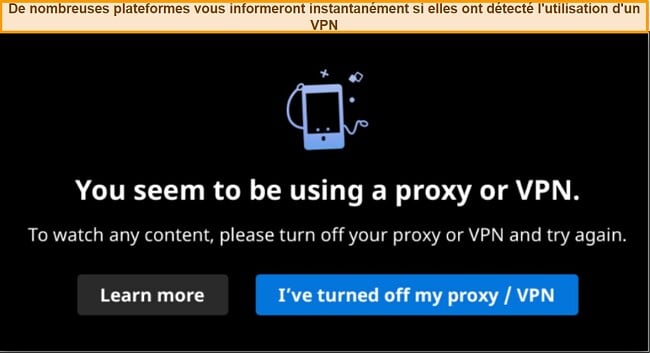Image représentant des solutions simples pour résoudre un message d'erreur de proxy Rakuten VPN bloqué