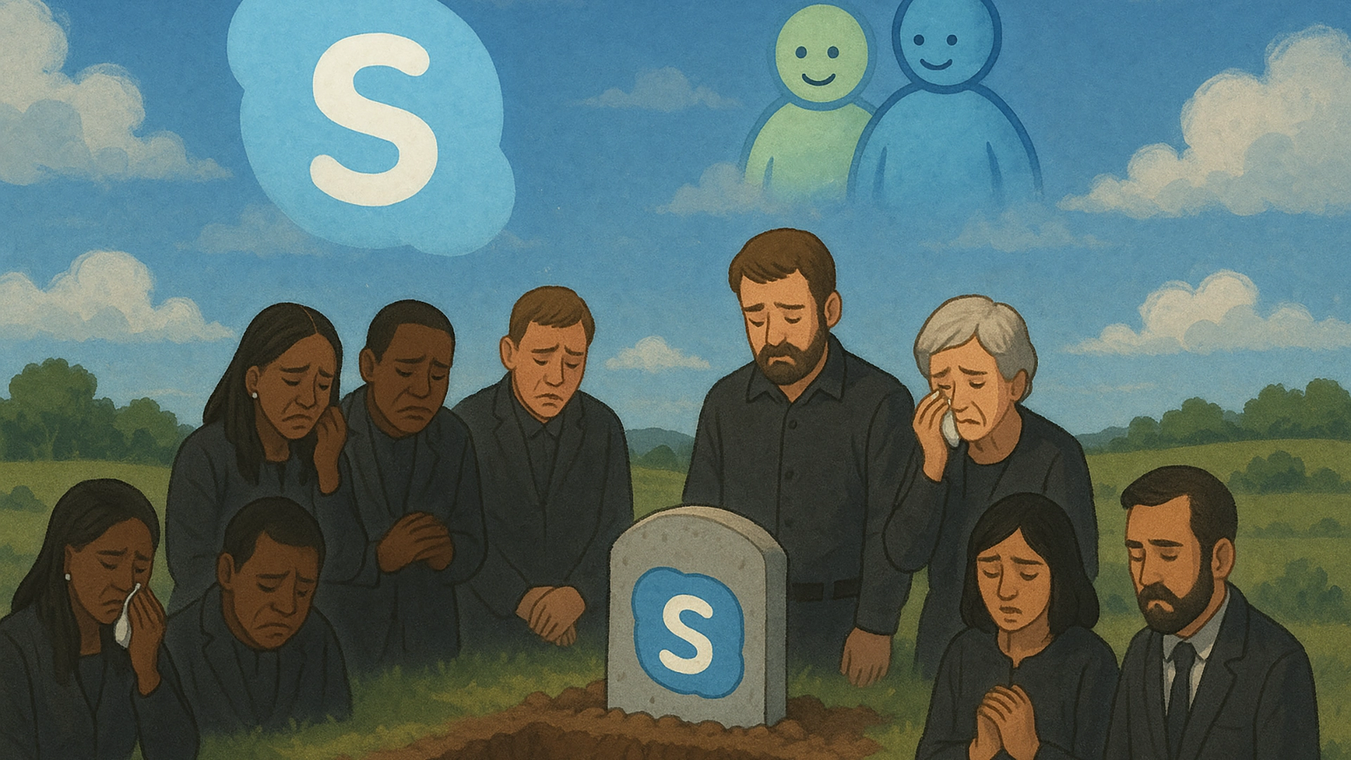 Мнение: Skype Ушел—Онлайн Памятник Любимой Технологии